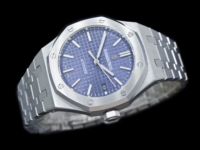 37mm Royal Oak Lady 15450 Steel Automatic Blue Dial AP723