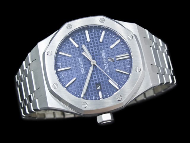 41mm Royal Oak 15400 Steel Automatic Blue Dial AP744