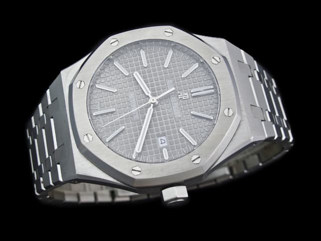 41mm Royal Oak 15400 Steel Automatic Grey Dial AP745