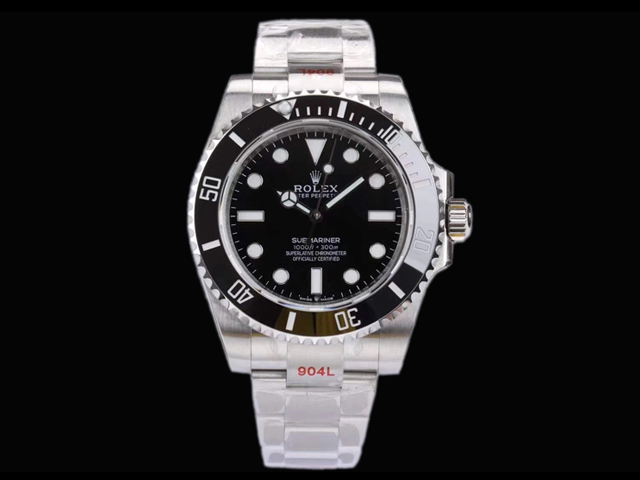 41mm Rolex Submariner No Date 124060 3235 Black Dial RL-20500