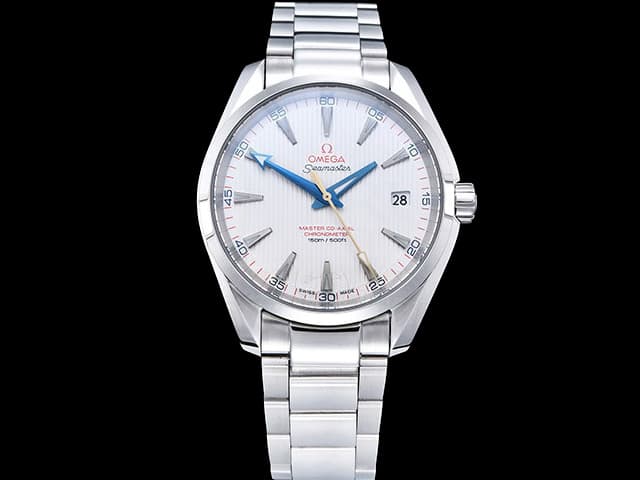 40mm Aqua Terra 8500 White Striped Dial Steel OMG-25004